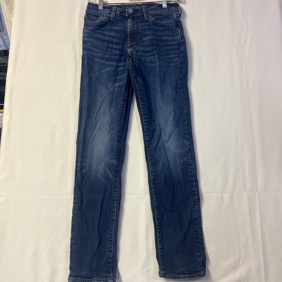 Levi's Other - Levi's 511 kids Blue Straight Fit Cotton Denim Jeans size 28x32